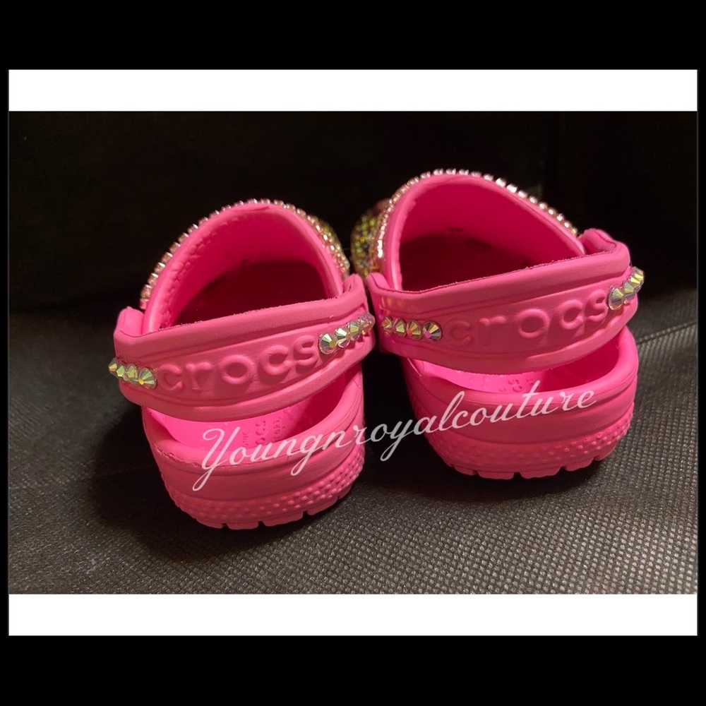 Custom kids croc shoes.   Each pair custom to you. - Picture 3 of 3